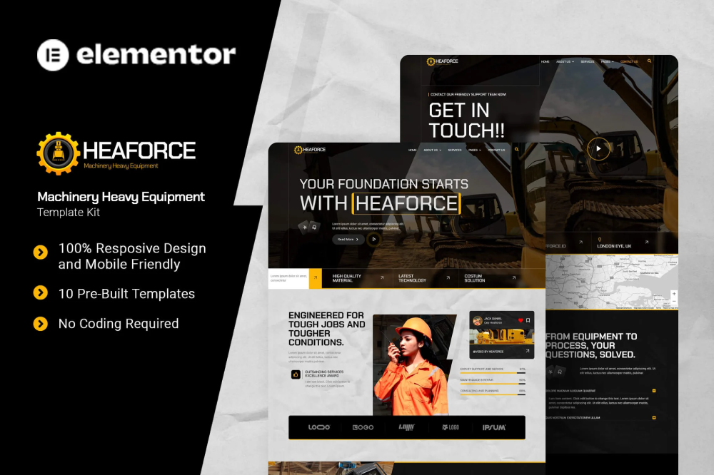 Heaforce Elementor Template Kit 1 Heaforce Elementor Template Kit, Elementor Template Kit, Heaforce Elementor Template Kit - Free Download