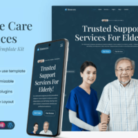 Homvera - Home Care Services Elementor Template Kit, Elementor Template Kit, Homvera Elementor Template Kit - Free Download