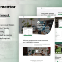 Hubnest - Template kit for Coworking Space Elementor Template Kit, Elementor Template Kit, Hubnest Elementor Template Kit - Free Download