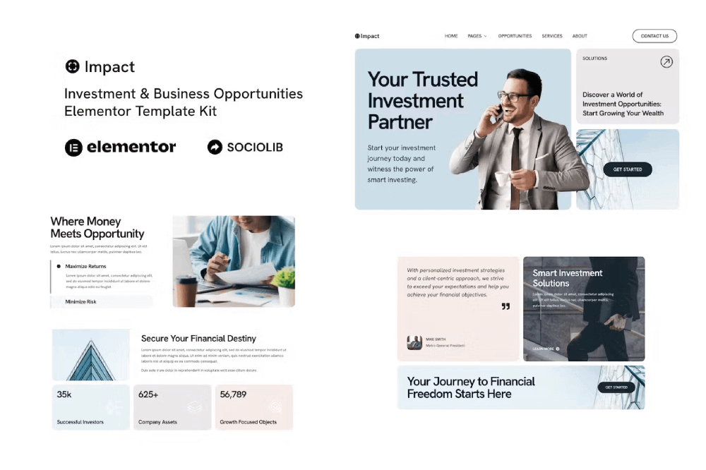 Impact Elementor Template Kit 1 Impact Elementor Template Kit, Elementor Template Kit, Impact Elementor Template Kit - Free Download