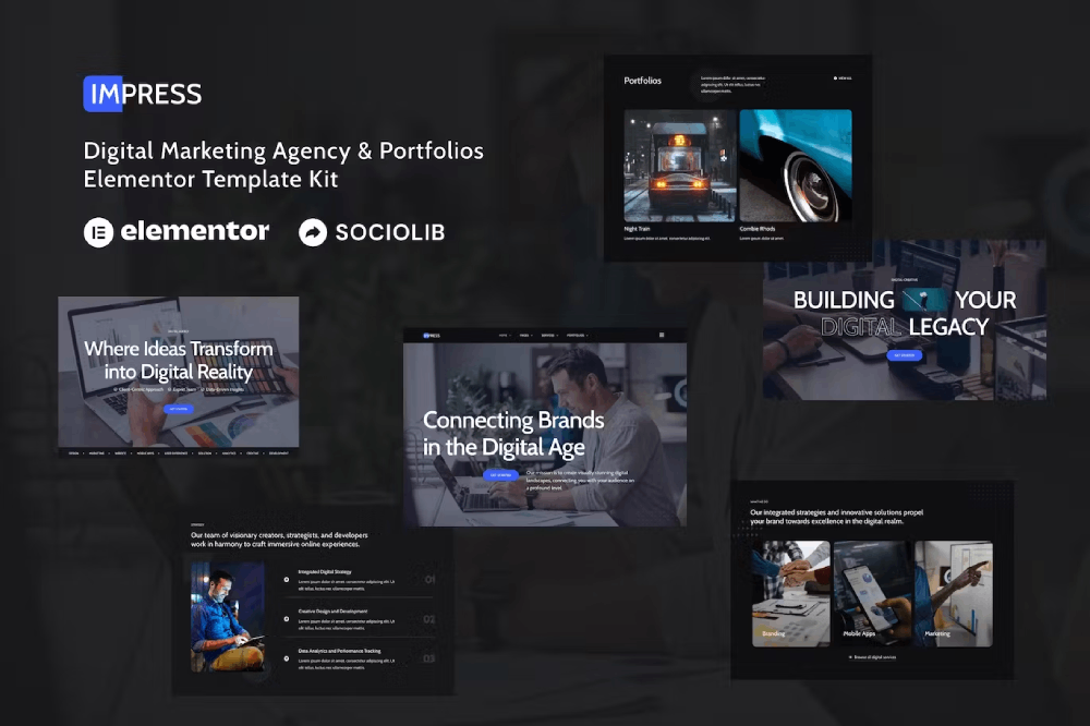Impress Elementor Template Kit 1 Impress Elementor Template Kit, Elementor Template Kit, Impress Elementor Template Kit - Free Download