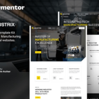 Industrix – Manufacturing & Industrial Elementor Template Kit, Elementor Template Kit, Industrix Elementor Template Kit - Free Download