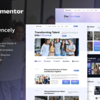 Influencely - Influencer & Talent Agency Elementor Template Kit, Elementor Template Kit, Influencely Elementor Template Kit - Free Download