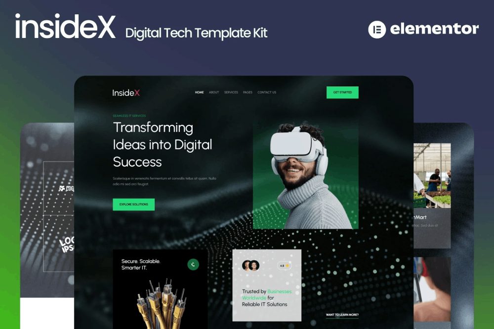 InsideX - IT Solution & Service Elementor Template Kit 1 InsideX - IT Solution & Service Elementor Template Kit, Elementor Template Kit, InsideX Elementor Template Kit - Free Download