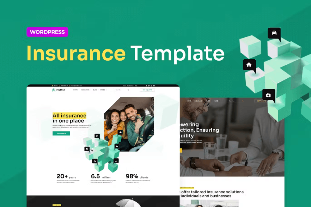 Insurx Elementor Template Kit 1 Insurx Elementor Template Kit, Elementor Template Kit, Insurx Elementor Template Kit - Free Download