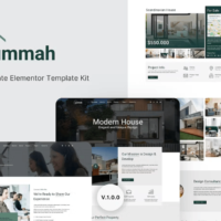 Jummah - Real Estate Elementor Template Kit, Elementor Template Kit, Jummah Elementor Template Kit - Free Download