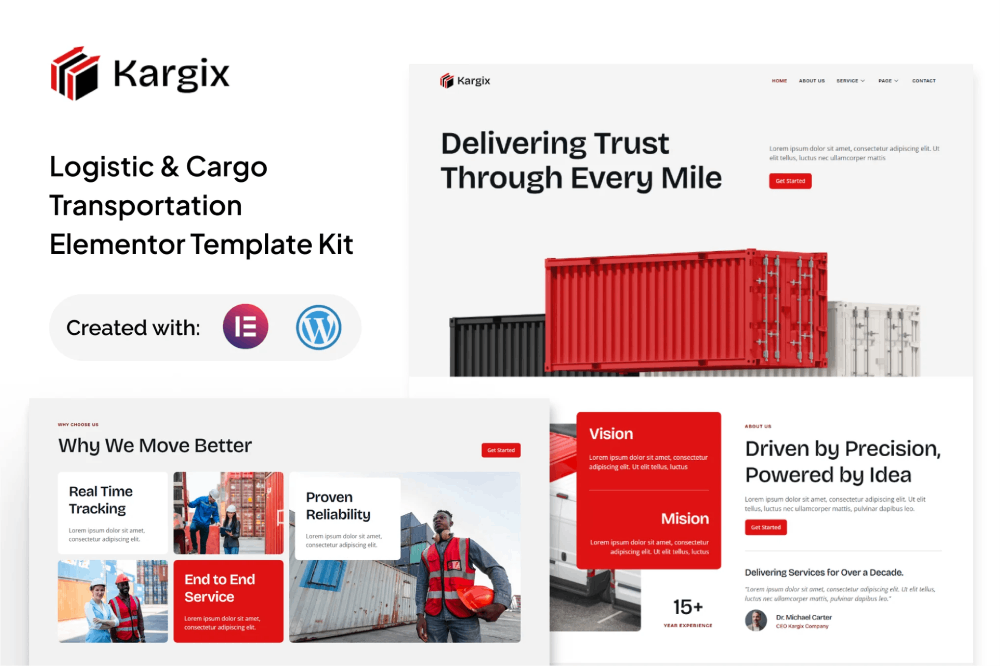 Kargix - Logistic & Cargo Transportation Elementor Template Kit 1 Kargix - Logistic & Cargo Transportation Elementor Template Kit, Elementor Template Kit, Kargix Elementor Template Kit - Free Download