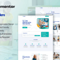 Kindera - Template kit for child therapist & psychologist services Elementor Template Kit, Elementor Template Kit, Kindera Elementor Template Kit - Free Download