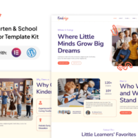 Kindergo - Kindergarten & School Elementor Template Kit, Elementor Template Kit, Kindergo Elementor Template Kit - Free Download