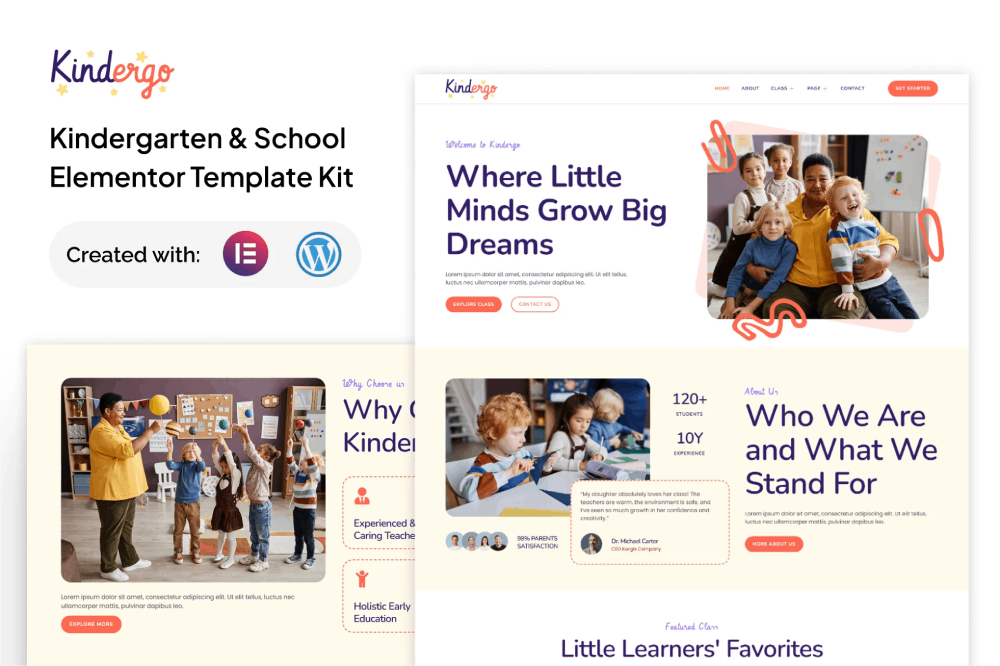 Kindergo - Kindergarten & School Elementor Template Kit 1 Kindergo - Kindergarten & School Elementor Template Kit, Elementor Template Kit, Kindergo Elementor Template Kit - Free Download