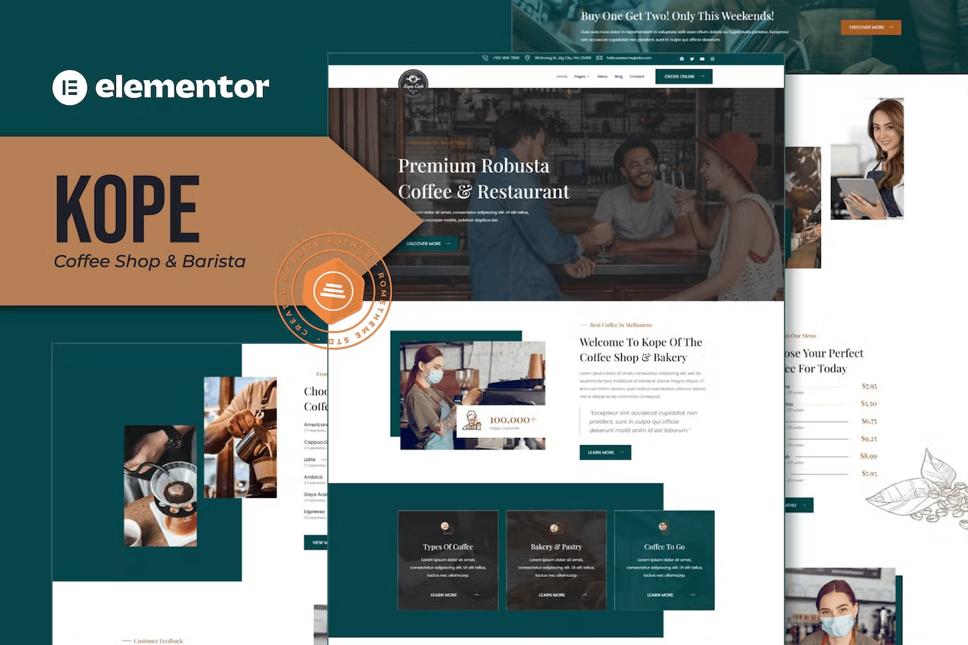 Kope - Coffee Shop Elementor Template Kit 1 Kope - Coffee Shop Elementor Template Kit, Elementor Template Kit, Kope Elementor Template Kit - Free Download