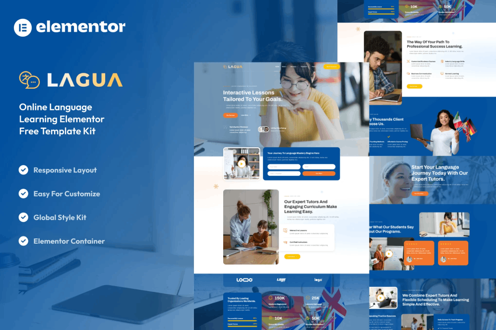 Lagua - Online Language Learning & Tutoring Elementor Template Kit 1 Lagua - Online Language Learning & Tutoring Elementor Template Kit, Elementor Template Kit, Lagua Elementor Template Kit - Free Download