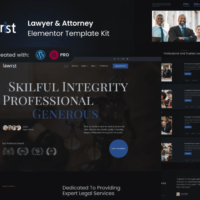Lawrist Lawyer & Attorney Elementor Template Kit, Elementor Template Kit, Lawrist Elementor Template Kit - Free Download