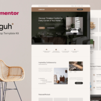 Lingguh - Furniture Ecommerce Elementor Template Kit, Elementor Template Kit, Lingguh Elementor Template Kit - Free Download
