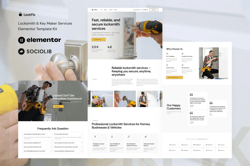 LockFix Elementor Template Kit 1 LockFix Elementor Template Kit, Elementor Template Kit, LockFix Elementor Template Kit - Free Download