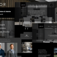 Luxior - Elegant Architecture & Interior Elementor Template Kit, Elementor Template Kit, Luxior Elementor Template Kit - Free Download