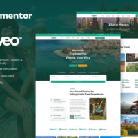 Maveo - Tour & Travel Agency Elementor Pro Template Kits Elementor Template Kit Cover