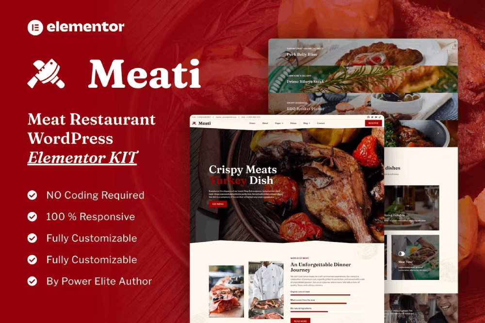 Meati Elementor Template Kit 1 Meati Elementor Template Kit, Elementor Template Kit, Meati Elementor Template Kit - Free Download