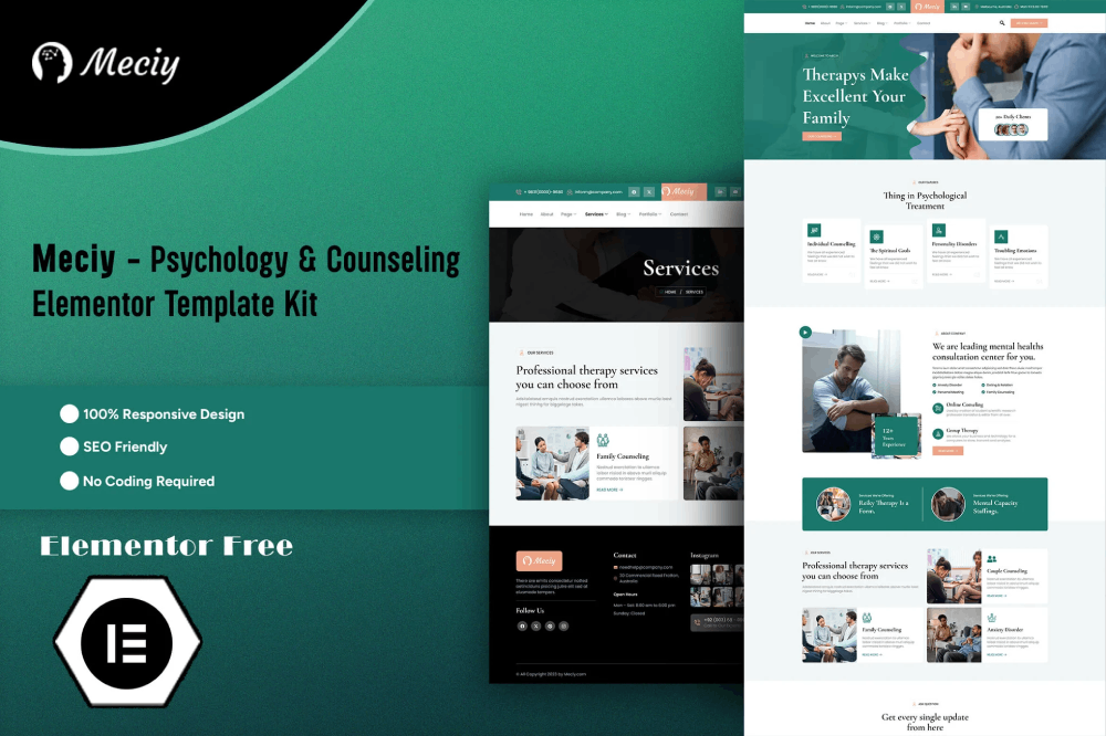 Meciy Elementor Template Kit 1 Meciy Elementor Template Kit, Elementor Template Kit, Meciy Elementor Template Kit - Free Download