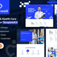Medwell Elementor Template Kit, Elementor Template Kit, Medwell Elementor Template Kit - Free Download