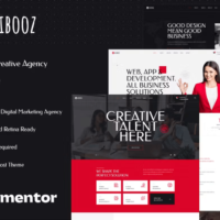 Mibooz - Creative Agency Elementor Template Kit, Elementor Template Kit, Mibooz Elementor Template Kit - Free Download