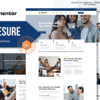 Minesure - Insurance Business Elementor Template Kit, Elementor Template Kit, Minesure Elementor Template Kit - Free Download