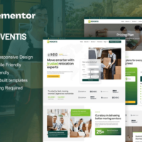 Moventis - Template kit for Moving Company & Relocation Elementor Template Kit, Elementor Template Kit, Moventis Elementor Template Kit - Free Download
