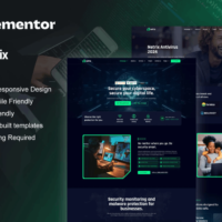 Netrix - Template kit for Cyber Security Services Elementor Template Kit, Elementor Template Kit, Netrix Elementor Template Kit - Free Download