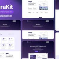 NeuraKit - AI Saas Elementor Template Kit, Elementor Template Kit, NeuraKit Elementor Template Kit - Free Download