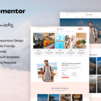 Nomadiq - Template kit for Travel Blog Elementor Template Kit, Elementor Template Kit, Nomadiq Elementor Template Kit - Free Download