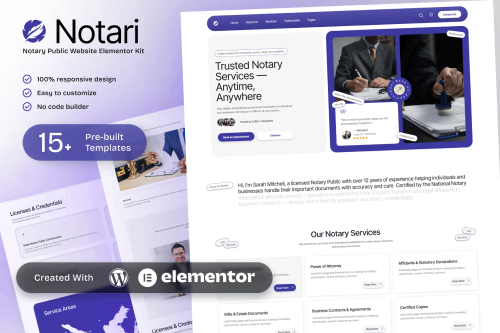 Notario - Notary Public Elementor Template Kit 1 Notario - Notary Public Elementor Template Kit, Elementor Template Kit, Notario Elementor Template Kit - Free Download
