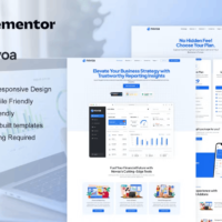 Novoa - Template kit for SAAS Finance software Elementor Template Kit, Elementor Template Kit, Novoa Elementor Template Kit - Free Download