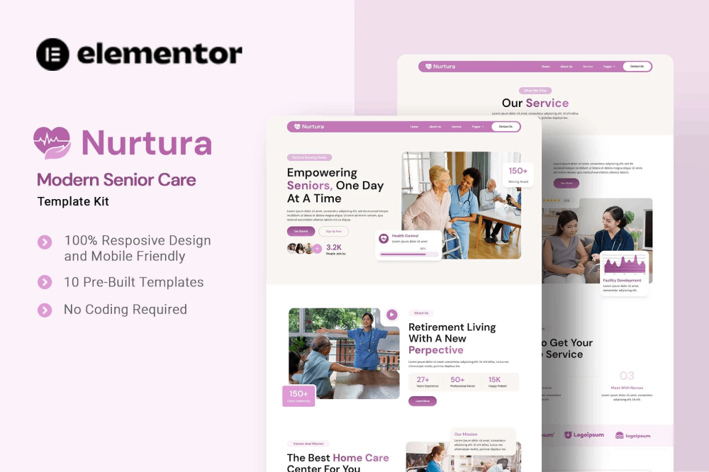 Nurtura Elementor Template Kit 1 Nurtura Elementor Template Kit, Elementor Template Kit, Nurtura Elementor Template Kit - Free Download