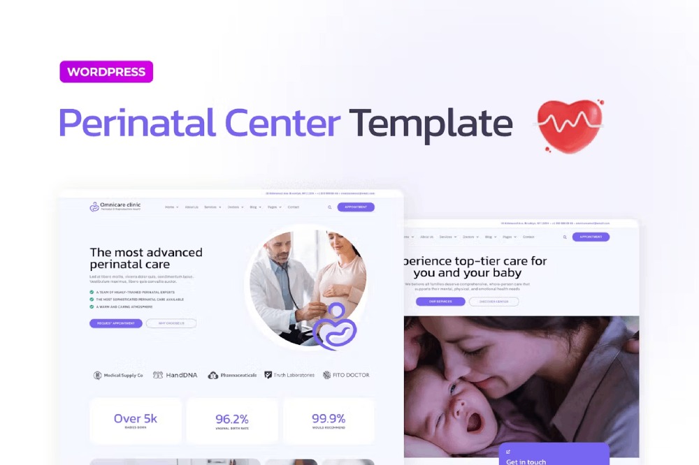 Omnicare - perinatal and reproductive health clinic Elementor Template Kit 1 Omnicare - perinatal and reproductive health clinic Elementor Template Kit, Elementor Template Kit, Omnicare Elementor Template Kit - Free Download