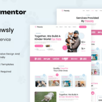 Pawsly Elementor Template Kit, Elementor Template Kit, Pawsly Elementor Template Kit - Free Download