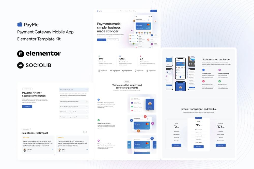 PayMe Elementor Template Kit 1 PayMe Elementor Template Kit, Elementor Template Kit, PayMe Elementor Template Kit - Free Download