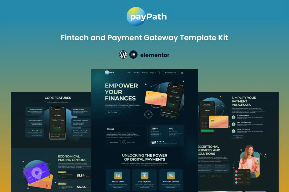 PayPath Elementor Template Kit 1 PayPath Elementor Template Kit, Elementor Template Kit, PayPath Elementor Template Kit - Free Download