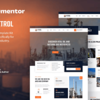 Petrol – Oil & Gas Industry Elementor Template Kit, Elementor Template Kit, Petrol Elementor Template Kit - Free Download