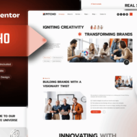 Pitcho - Creative Agency Elementor Template Kit, Elementor Template Kit, Pitcho Elementor Template Kit - Free Download