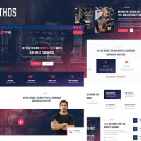 Pithos - Fitness Center & Cloubhouse Elementor Template Kit, Elementor Template Kit, Pithos Elementor Template Kit - Free Download