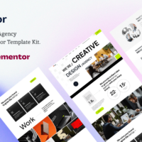Pixor - Creative Digital Agency Elementor Template Elementor Template Kit, Elementor Template Kit, Pixor Elementor Template Kit - Free Download