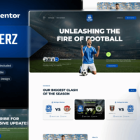 Playerz - Football Club Elementor Template Kit, Elementor Template Kit, Playerz Elementor Template Kit - Free Download