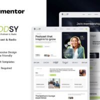 Podsy Elementor Template Kit, Elementor Template Kit, Podsy Elementor Template Kit - Free Download