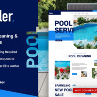 Pooler Elementor Template Kit, Elementor Template Kit, Pooler Elementor Template Kit - Free Download