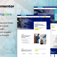Primacare - Template kit for Insurance Company Elementor Template Kit, Elementor Template Kit, Primacare Elementor Template Kit - Free Download