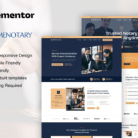Primenotary - Template Kit for notary public & legal service Elementor Template Kit, Elementor Template Kit, Primenotary Elementor Template Kit - Free Download