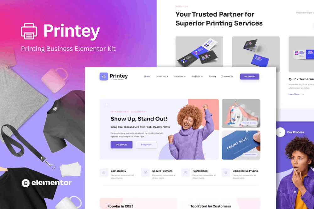 Printey - Printing Business Template Kit Elementor Template Kit 1 Printey - Printing Business Elementor Template Kit, Elementor Template Kit, Printey Elementor Template Kit - Free Download