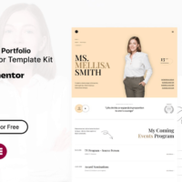 Profily - Personal Portfolio Elementor Template Kit Cover