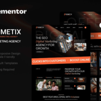 Prometix Elementor Template Kit, Elementor Template Kit, Prometix Elementor Template Kit - Free Download
