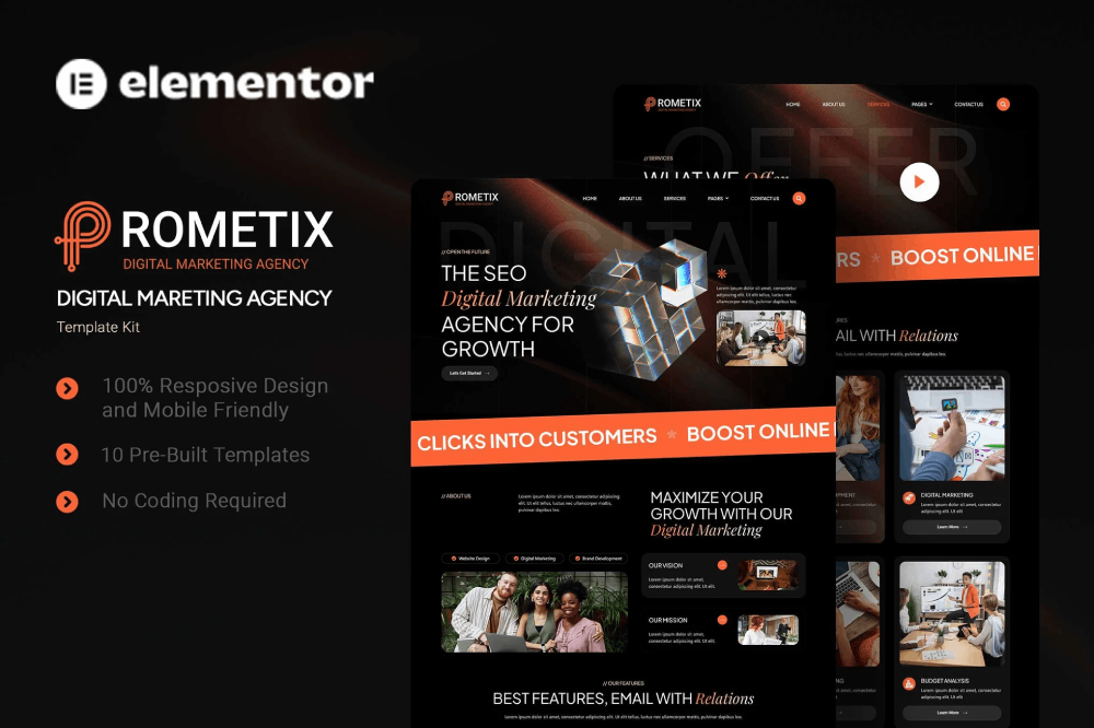 Prometix Elementor Template Kit 1 Prometix Elementor Template Kit, Elementor Template Kit, Prometix Elementor Template Kit - Free Download